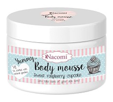Nacomi Body Mousse Sweet Raspberry Cupcake -          - 