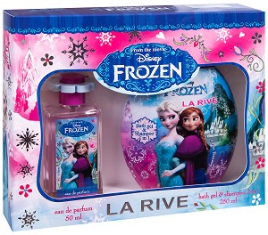 La Rive Disney Frozen - Детски подаръчен комплект с козметика от серията "Замръзналото кралство" - продукт