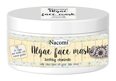Nacomi Algae Face Mask Soothing Chamomile - Успокояваща маска за лице с водорасли и лайка - маска
