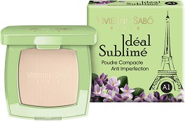 Vivienne Sabo Ideal Sublime Anti-Imperfection Compact Face Powder - Компактна антибактериална пудра за лице против несъвършенства - пудра