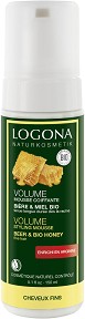 Logona Volume Styling Mousse Beer & Bio Honey -          - 