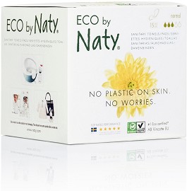 Naty Eco Sanitary Pads Normal - 15    -  