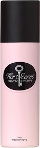 Antonio Banderas Her Secret Body Deodorant Spray -     "Secret" - 
