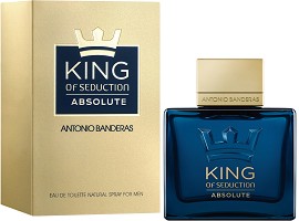 Antonio Banderas King of Seduction Absolute EDT - Мъжки парфюм от серията Seduction - парфюм