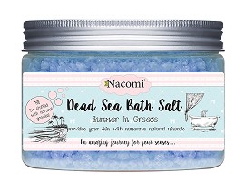 Nacomi Dead Sea Bath Salt Summer In Greece - Соли за вана от Мъртво море с аромат на лято в Гърция - продукт