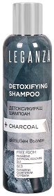 Leganza Detoxifying Shampoo + Charcoal -      - 