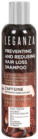Leganza Preventing and Redusing Hair Loss Shampoo + Caffeine  - Шампоан против косопад с укрепващ комплекс и кофеин - шампоан