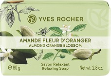 Yves Rocher Almond & Orange Blossom Soap -           Plaisirs Nature - 
