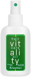 Black Sea Stars Vitality Hair Care Oil - Подхранващо и защитаващо олио за коса от серията "Vitality" - олио