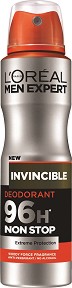 L'Oreal Men Expert Invincible Anti-Perspirant - Дезодорант против изпотяване за мъже от серията Men Expert - дезодорант