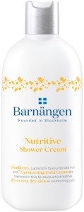 Barnangen Nordic Care Nutritive Shower Cream - Душ крем за суха до много суха кожа от серията "Nordic Care" - душ гел