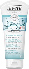 Lavera Basis Sensitiv 2 in 1 Hair & Body Wash -     2  1       "Basis Sensitiv" - 
