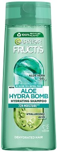 Garnier Fructis Aloe Hydra Bomb Fortifying Shampoo - Хидратиращ шампоан с алое вера - шампоан