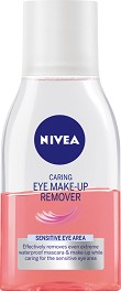 Nivea Caring Eye Make-Up Remover -           - 