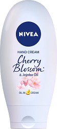 Nivea Cherry Blossom & Jojoba Oil Hand Cream -             - 
