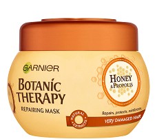 Garnier Botanic Therapy Honey & Propolis Repairing Mask - Възстановяваща маска за увредена коса с цъфтящи краища - маска