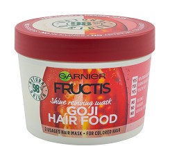 Garnier Fructis Hair Food Goji Mask - Маска за боядисана коса с годжи бери от серията Hair Food - маска