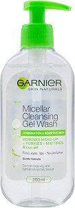 Garnier Skin Naturals Micellar Cleansing Gel Wash -             "Skin Naturals" - 