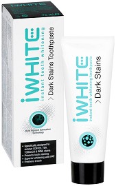 iWhite Instant Dark Stains Toothpaste -        -   