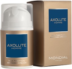 Mondial Axolute Homme Multiaction Antiage Cream - Мултиактивен крем за мъже против бръчки от серията "Axolute" - крем