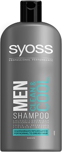 Syoss Men Clean & Cool Shampoo -         - 