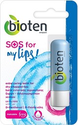 Bioten SOS My Lips Extra Caring Lip Balm - Възстановяващ балсам за сухи и напукани устни от серията "My Lips" - балсам