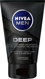 Nivea Men Deep Face & Beard Wash -           Deep - 