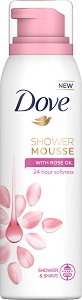 Dove Shower Mousse with Rose Oil -          - 