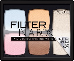 Catrice Filter In A Box Photo Perfect Finishing Palette - Палитра за контуриране на лице - продукт
