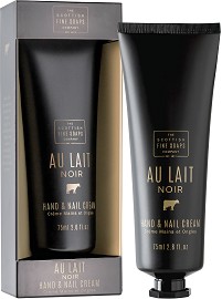 Scottish Fine Soaps Au Lait Noir Hand & Nail Cream -         "Au Lait Noir" - 