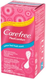 Carefree Flexi Comfort Cotton Feel Fresh Scent - 60       - 