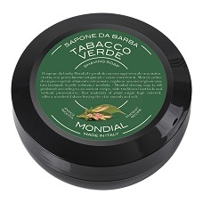 Mondial Tobacco Verde Shaving Soap - Сапун за бръснене с аромат на зелен тютюн - сапун