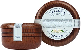 Mondial Zagara Luxury Shaving Cream - Луксозен крем за бръснене с аромат на портокалов цвят - крем
