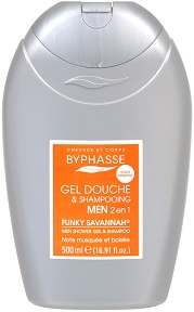 Byphasse Men Funky Savannah 2 in 1 -        -  