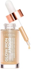 L'Oreal Glow Mon Amour Highlighting Drops - Течен хайлайтър за лице - продукт