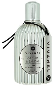 Vivian Gray Vivanel Orhid & Santal Bath & Shower Gel -                  "Vivanel" - 
