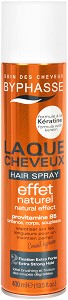 Byphasse Hair Spray Natural Effect Strong Hold -          - 