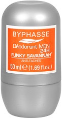 Byphasse Men Funky Savannah Antiprespirant Roll-on -     - 