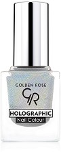 Golden Rose Holographic Nail Colour -     - 