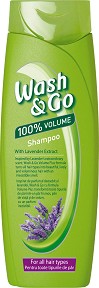 Wash & Go Shampoo With Lavender Extract -            - 