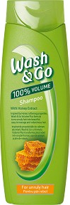 Wash & Go Sampoo With Honey Extract -           - 