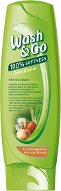 Wash & Go Conditioner With Shea Butter -         - 
