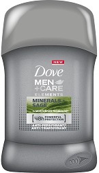 Dove Men+Care Elements Minerals Stick - Мъжки стик против изпотяване от серията Elements - дезодорант