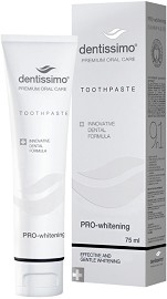 Dentissimo Pro-Whitening Toothpaste - Избелваща паста за зъби - паста за зъби
