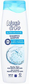 Wash & Go Ultra Delicate Shampoo With Micellar Water -       - 