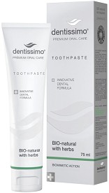 Dentissimo BIO-Natural Toothpaste - Паста за зъби с билкови екстракти - паста за зъби