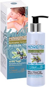 Harem's Activator Herbal Massage Juniper Oil -      - 
