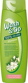 Wash & Go Shampoo With Jasmine Extract -         - 