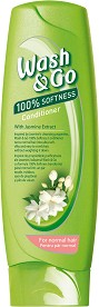 Wash & Go Conditioner With Jasmine Extract -         - 