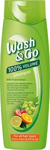 Wash & Go Shampoo With Fruits Extract -         - 